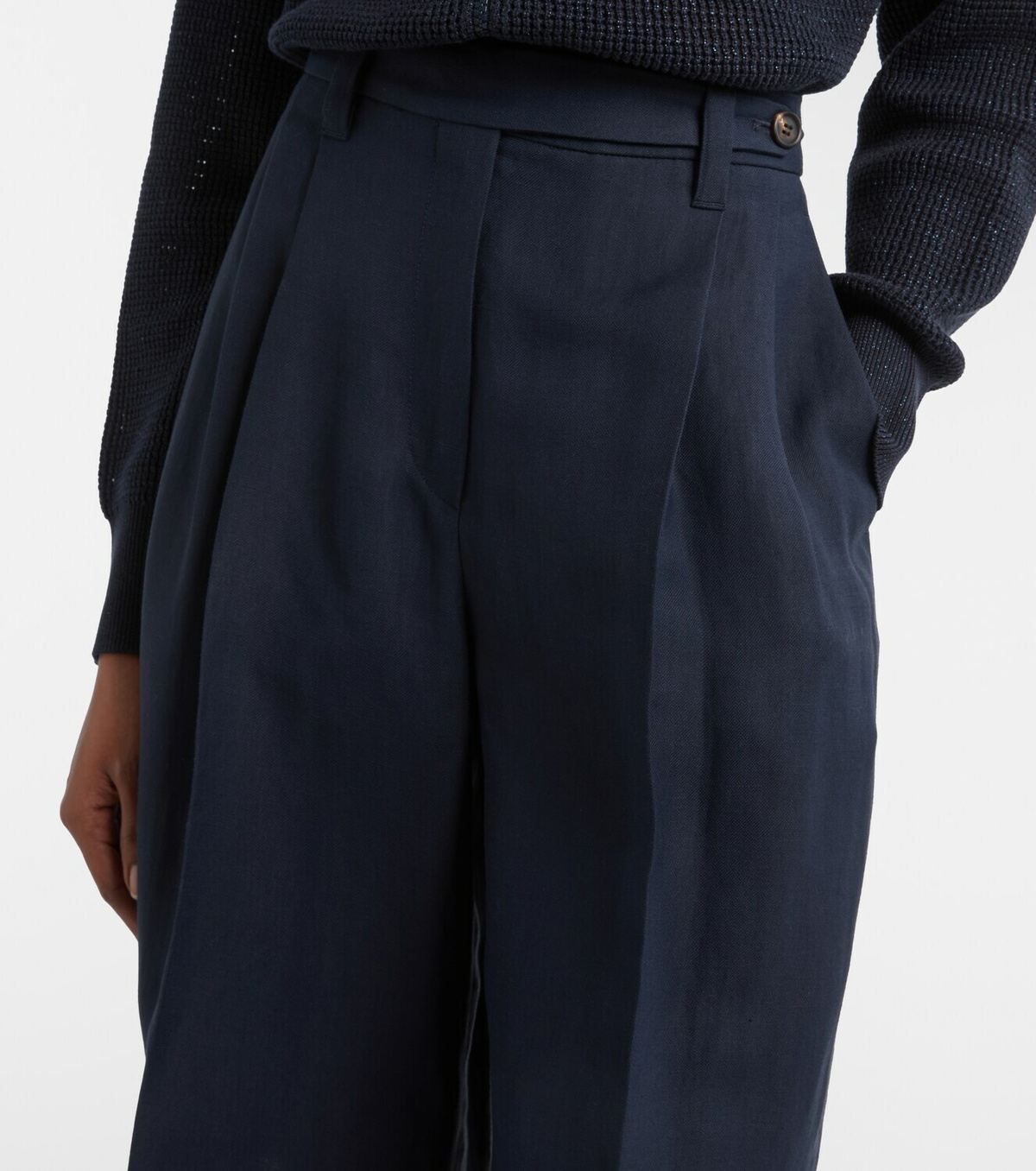 Brunello Cucinelli Monili twill Bermuda shorts