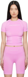MISBHV Purple Stretch Sport Top