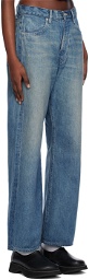 AURALEE Indigo Selvedge Jeans