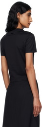 Mugler Black Pierced Baby T-shirt