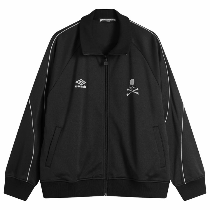 Photo: MASTERMIND WORLD Men's x Umbro Track Jacket in Black