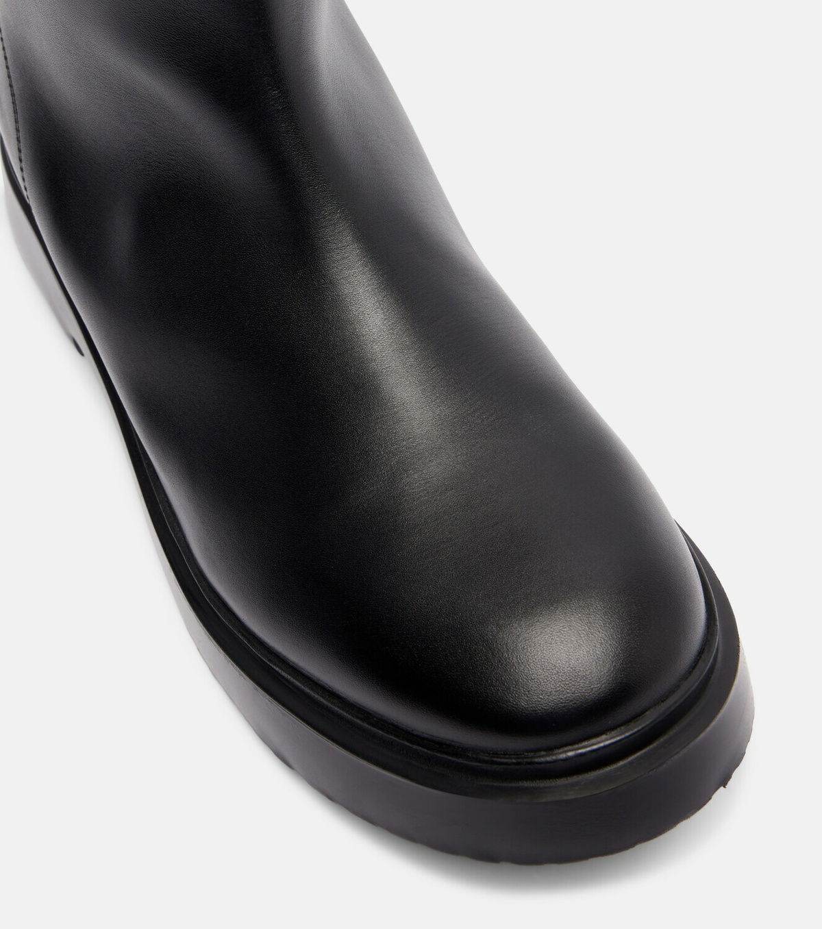 Proenza Schouler Bank leather knee-high boots