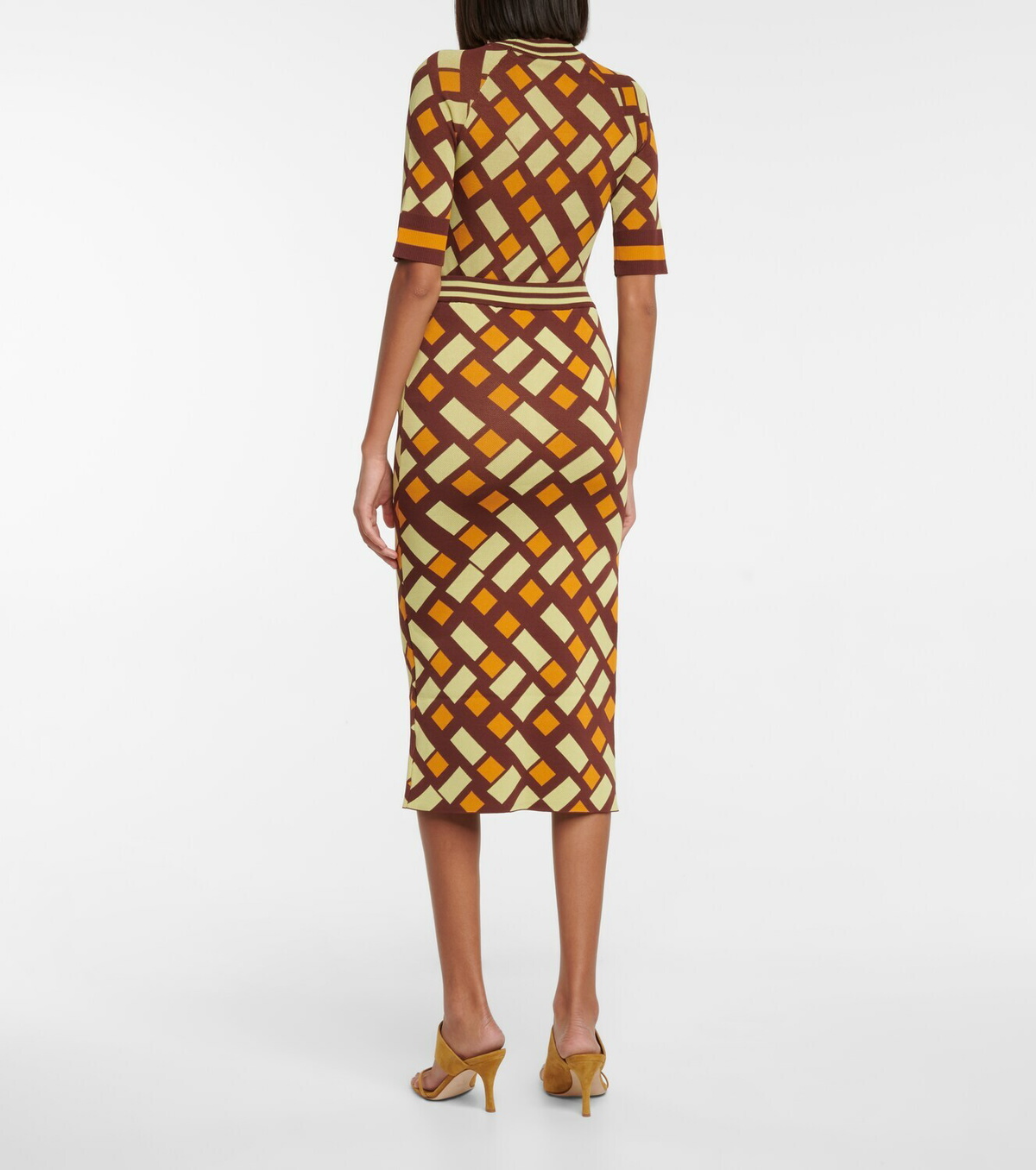 Dodo Bar Or Jacquard pencil skirt