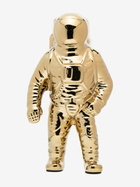 Seletti Gold Tone Starman Porcelain Bud Vase
