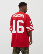 Mitchell & Ness Nfl Legacy Jersey San Francisco 49ers 1990 Joe Montana #16 Red Jerseys