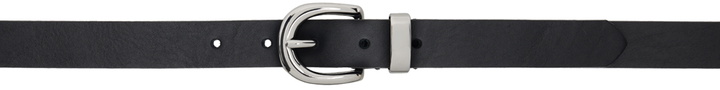 Photo: Sunflower Black Simple Belt