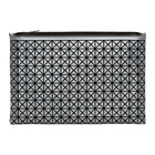 Bao Bao Issey Miyake Silver Metallic Pouch