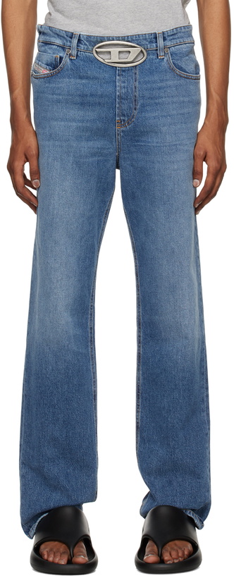 Photo: Diesel Blue 1955 D-Rekiv Straight Jeans