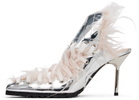 Ottolinger Silver Heel Mules