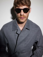 Garrett Leight California Optical - Flipper Round-Frame Acetate Sunglasses