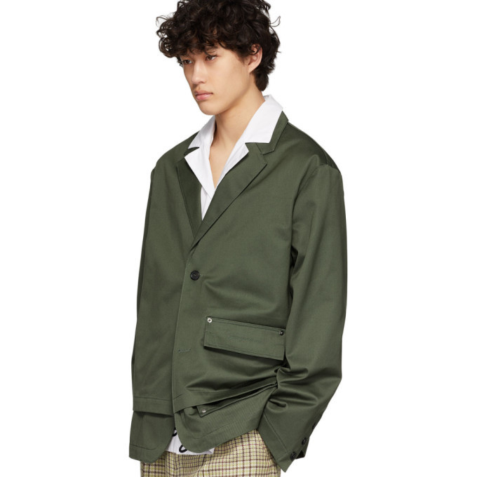 Jacquemus Khaki Le Veste Artichaut Blazer Jacquemus