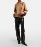 Khaite Jackson wool and cashmere polo sweater