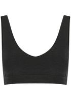 Vuori Rhythm Stretch-jersey Sports bra Black