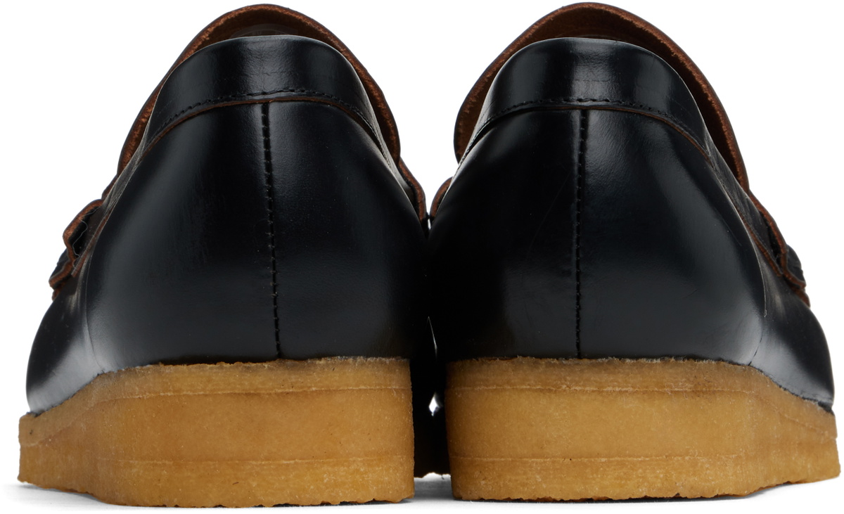 Clarks Originals Black Wallabee Penny Loafers Clarks Originals display picture 1