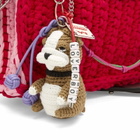 Charles Jeffrey Loverboy Women's Bulldog Charm Bucket Bag in Red/Pink 