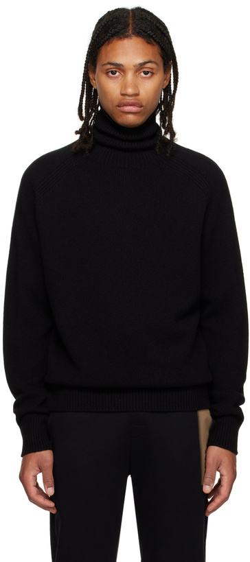 Photo: BOSS Black Raglan Turtleneck