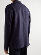 Officine Générale - Tenemory Unstructured Wool Blazer - Blue