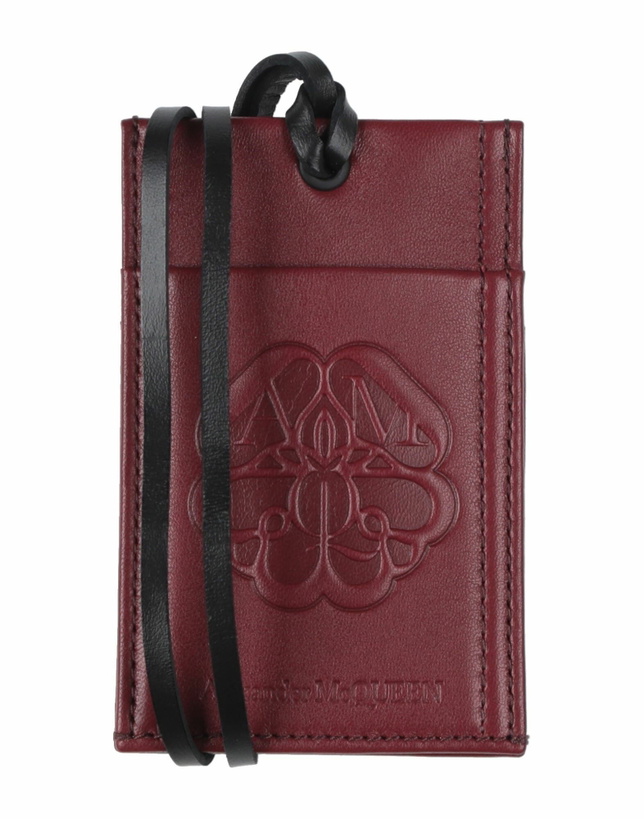 Photo: Mcqueen Womens Cardholder Burgundy