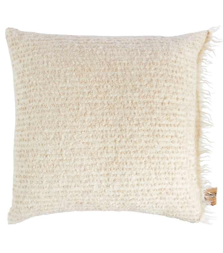 Photo: The House of Lyria Ariete wool and cotton cushion
