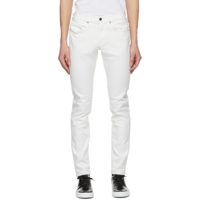 Photo: Frame White LHomme Slim Jeans