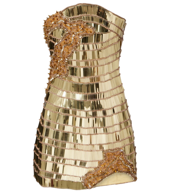 Photo: Rachel Gilbert Ariel embellished bustier dress