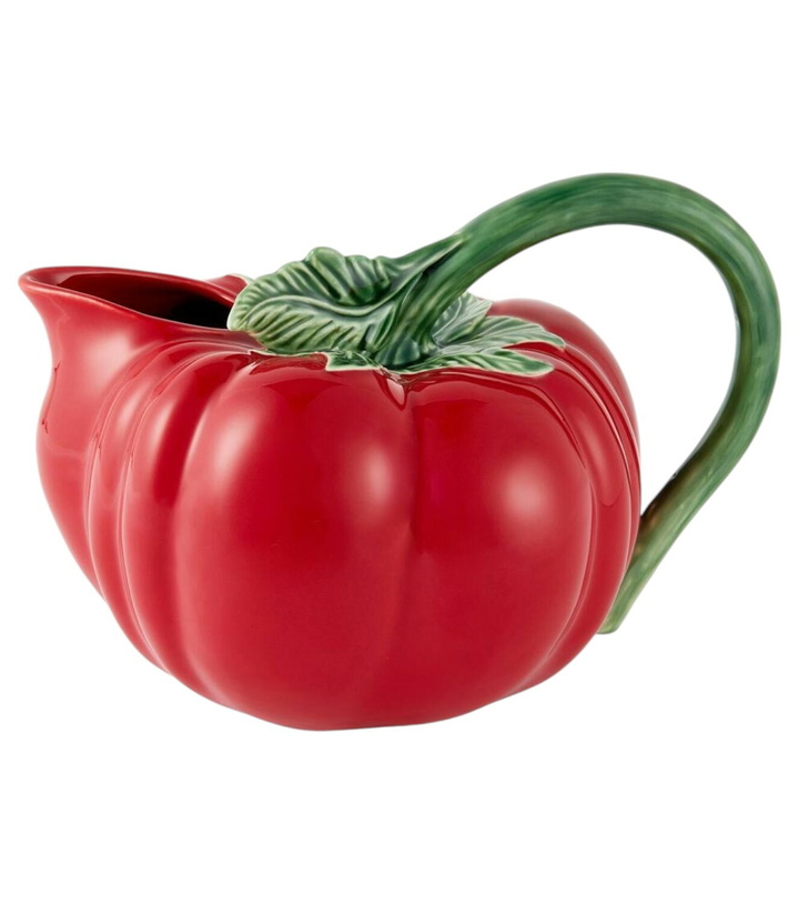 Photo: Bordallo Pinheiro Tomate ceramic pitcher