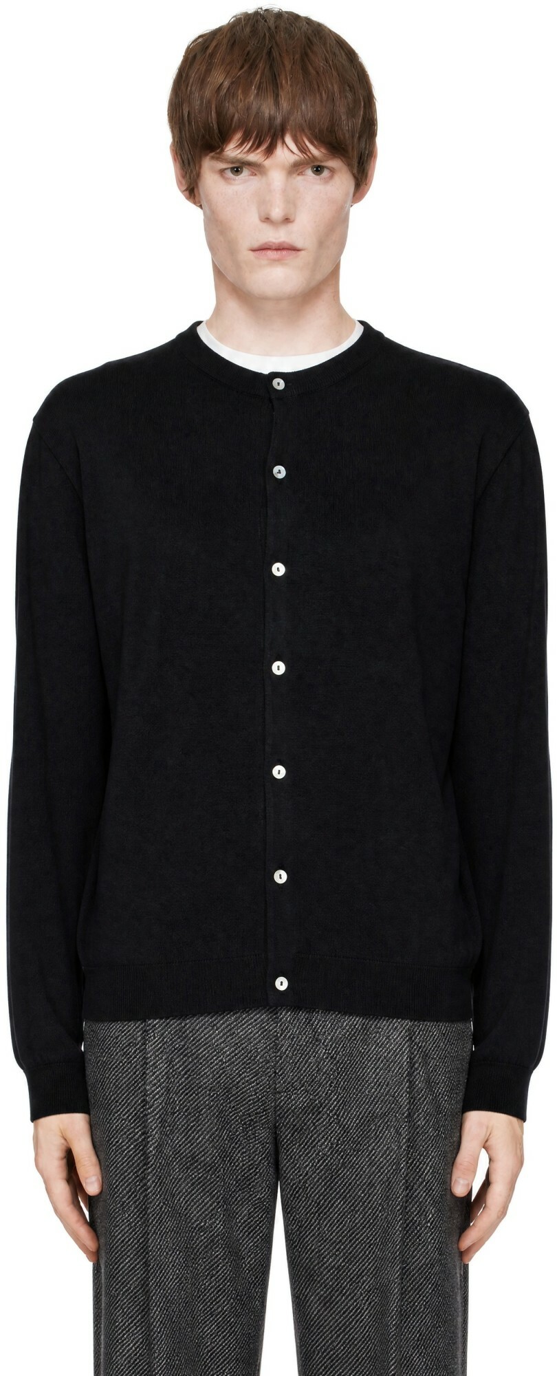 ANOTHER ASPECT Black Another 2.0 Cardigan