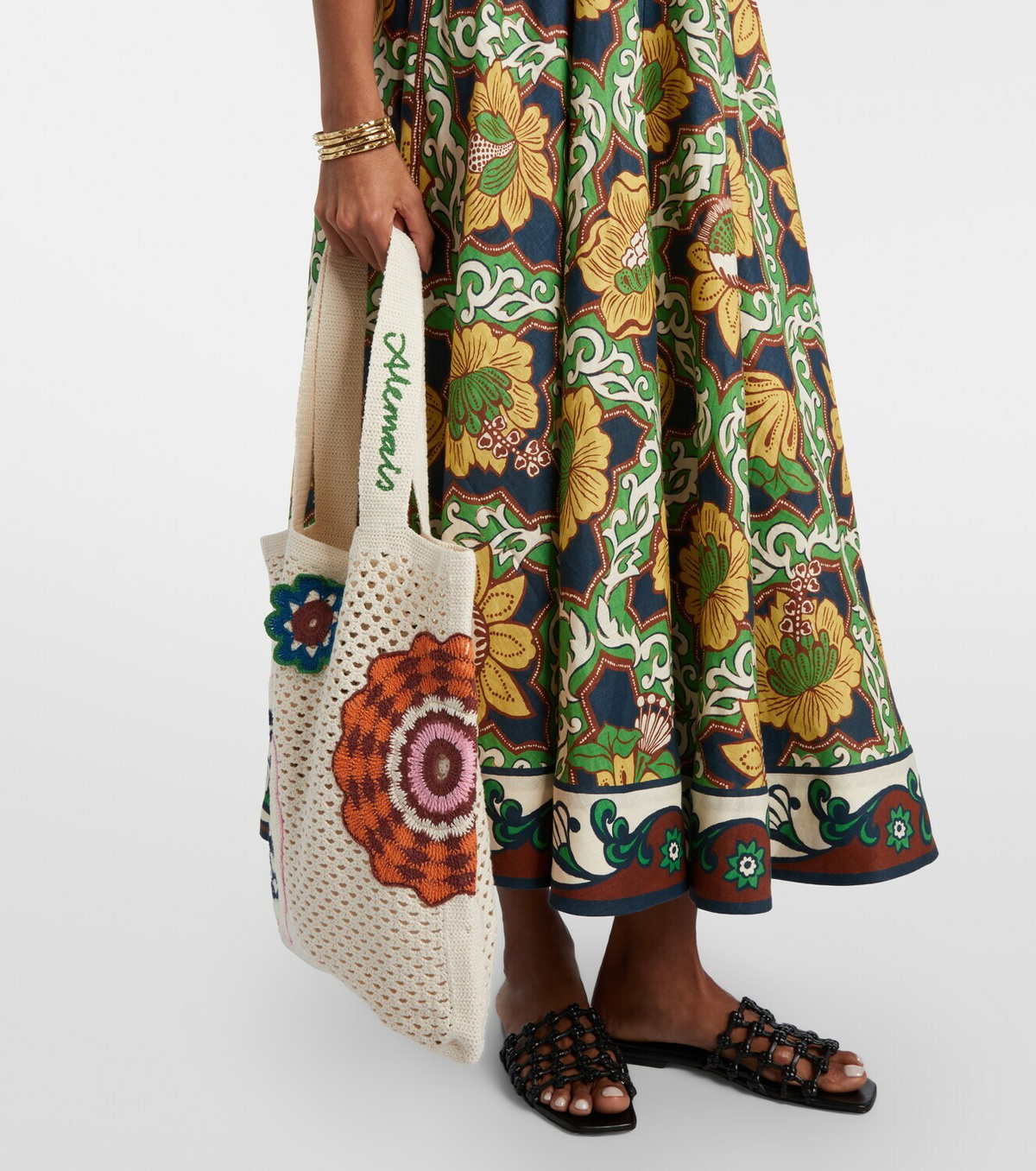 Alémais Medium crochet tote bag