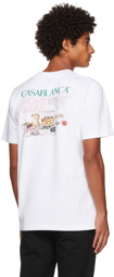 Casablanca White Casa Casino T-Shirt