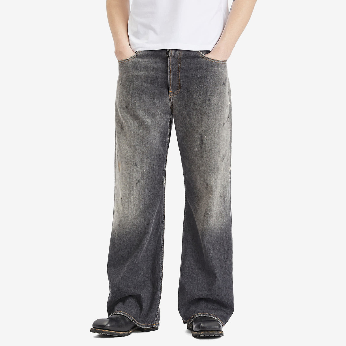 パンツ Acne Studios 2021M Black Trafalgar 30/30 Acne Studios - Regular fit jeans - 2021M - Black