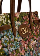 Valentino Garavani Antibes Small Floral-jacquard Tote bag - Multicoloured - One Size