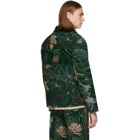 Kenzo Green Jacquard Memento Jacket