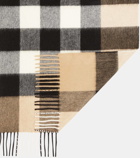 Burberry Burberry Check cashmere scarf