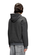 Diesel Hoodie with charm necklace print - Sweaters - Unisex - Grey