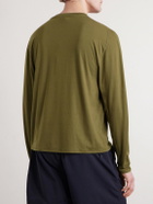 Portal - Drift Merino Wool-Blend Jersey T-Shirt - Green