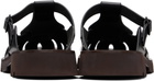 HEREU Black Canya Sport Sandals