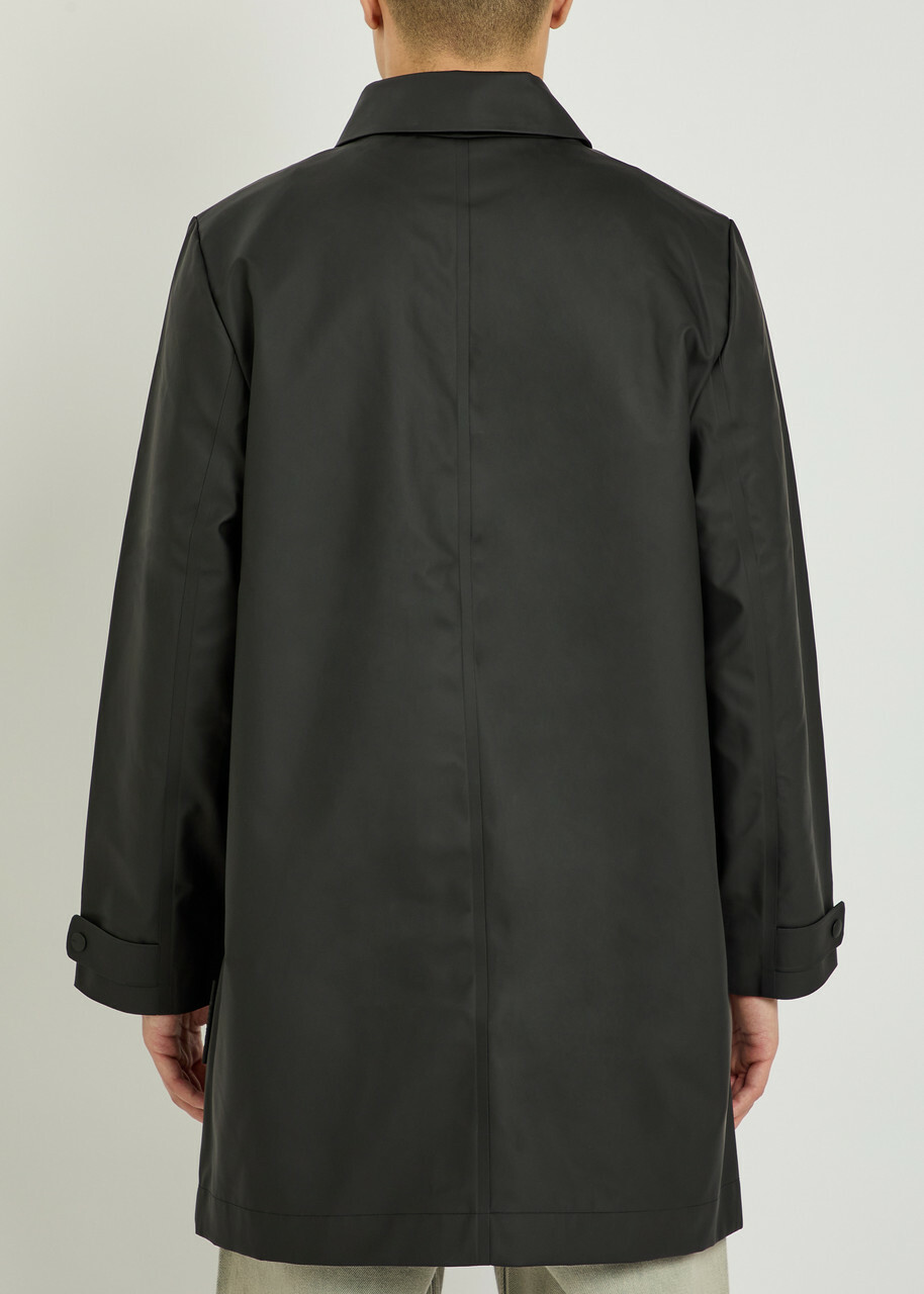 Rains Nara Long Waterproof Jacket Black