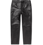 Acne Studios - Lancelot Leather Trousers - Men - Black