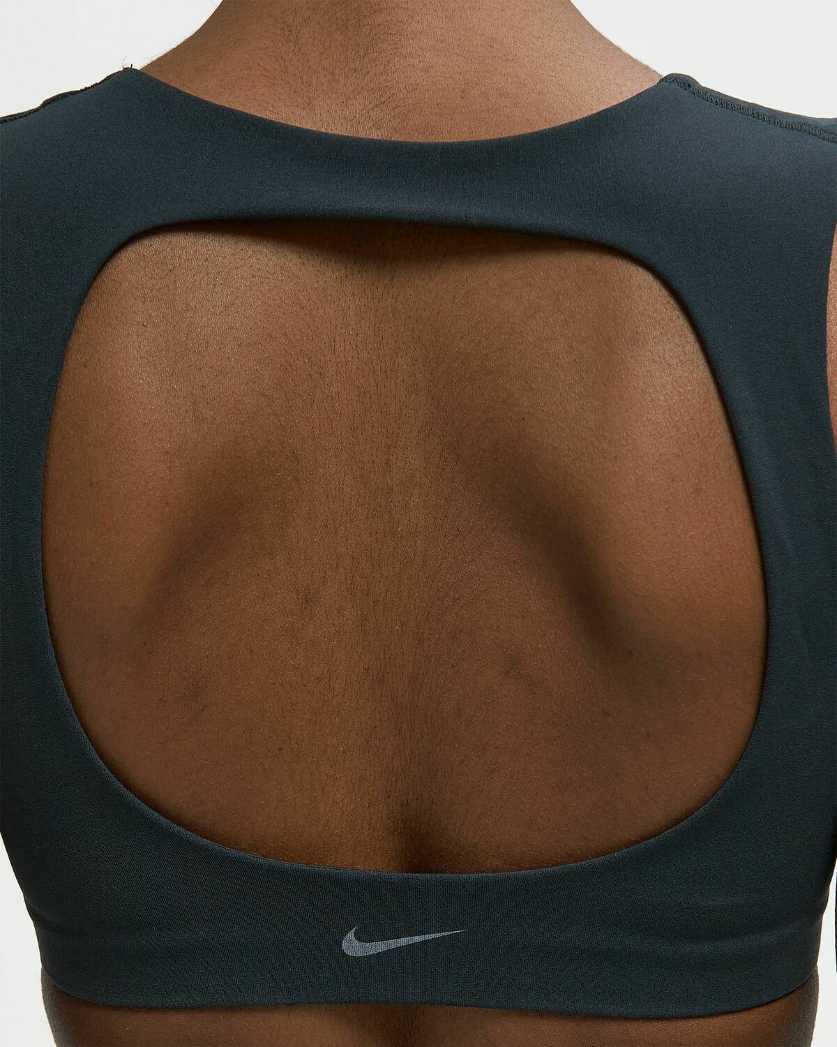 Nike ZENVY BRA CS SSNL Green Womens (Sports-) Bra