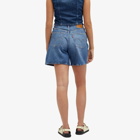 Levi's Women's High Rise Baggy Shorts in Blue