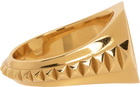 Emanuele Bicocchi Gold Open Signet Ring