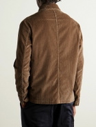 Incotex - Cotton-Blend Corduroy Chore Jacket - Brown