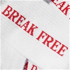Last Resort AB Men's Break Free Socks in White