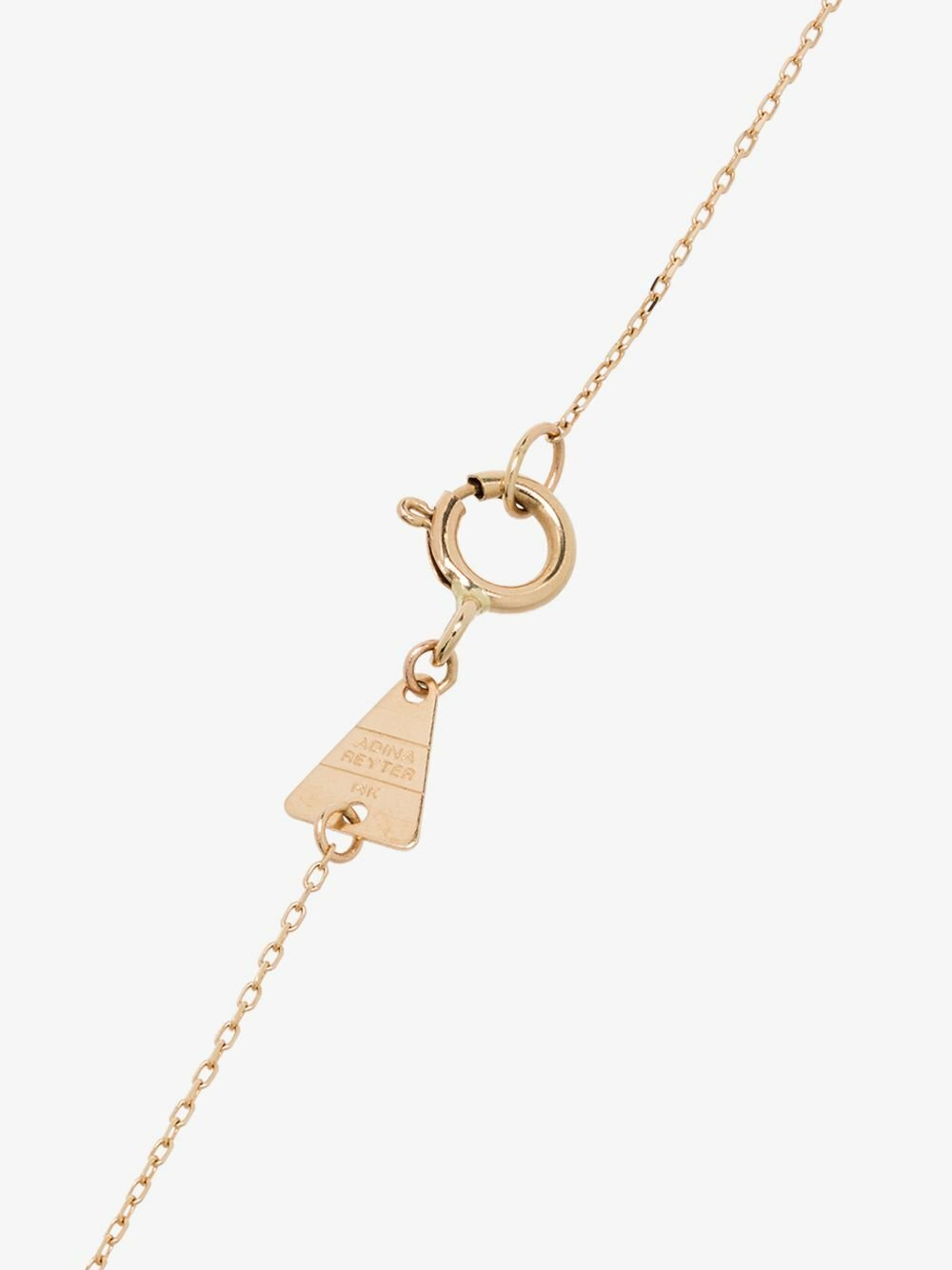 Adina Reyter 14K Yellow Gold Horseshoe Diamond Necklace