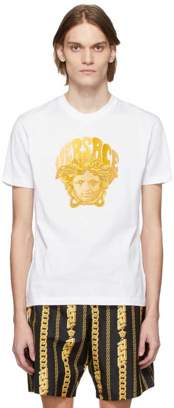 Photo: Versace White Music T-Shirt