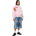 COÛT DE LA LIBERTÉ Pink Altamont CDLL French Terry L-S Raglan Hoodie