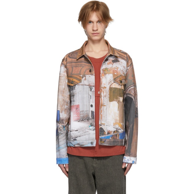 Photo: 424 Multicolor All Over Print Jacket