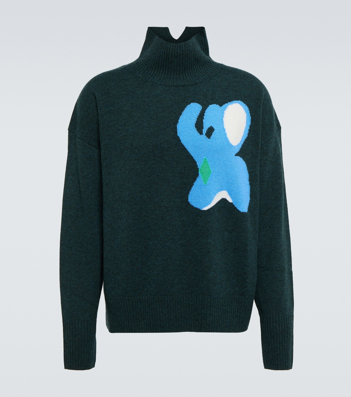 JW Anderson - Elephant wool turtleneck sweater JW Anderson