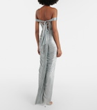 Maria Lucia Hohan Susie silk tulle bustier gown