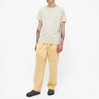 Tekla Fabrics Men's Flannel Sleep Pant in Gentle Yellow